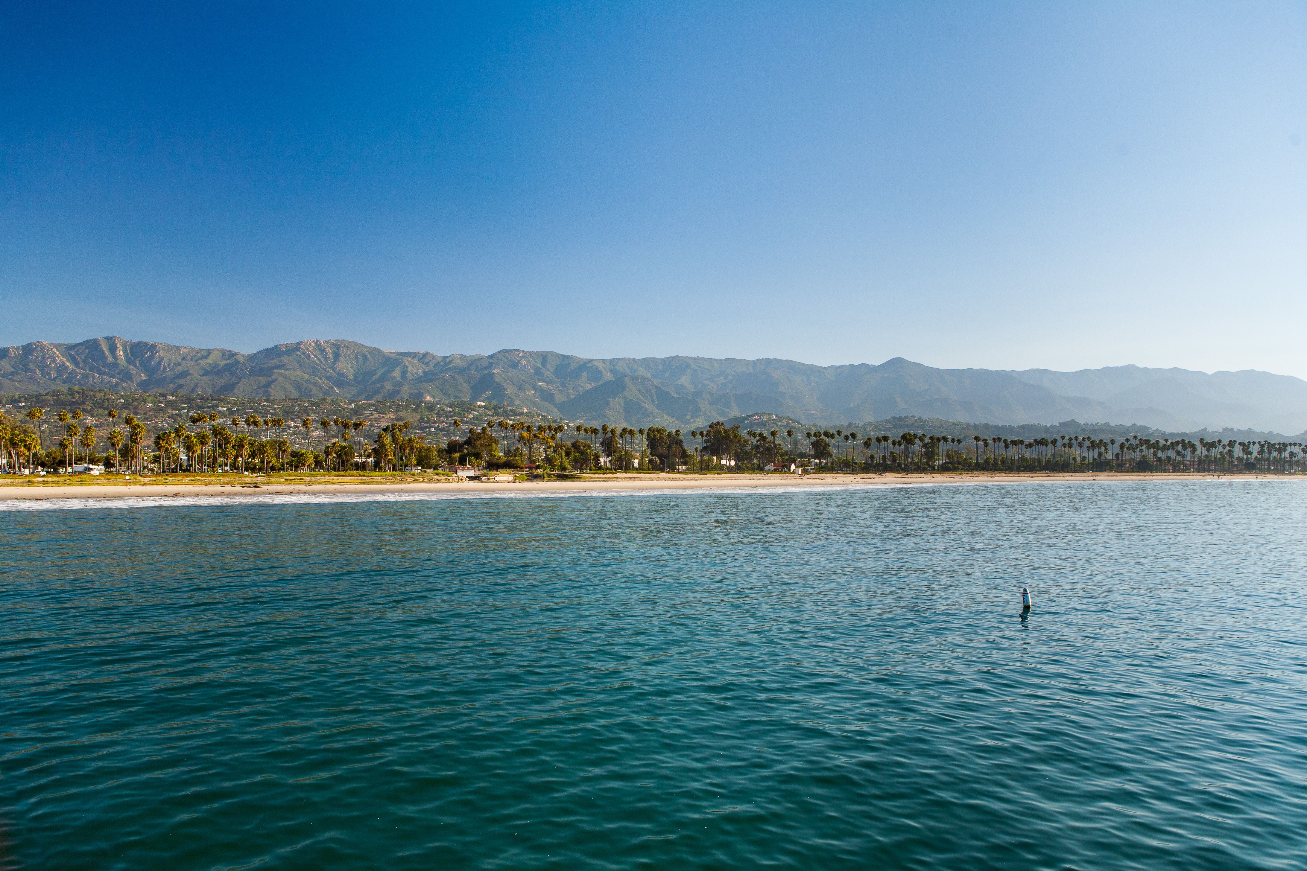 santa barbara coastline 