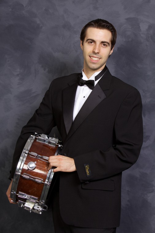 Percussionist Tim MacDonald Percussionist Tim MacDonald