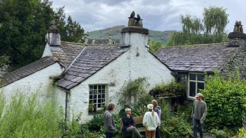 Dove Cottage in Grasmere, England 