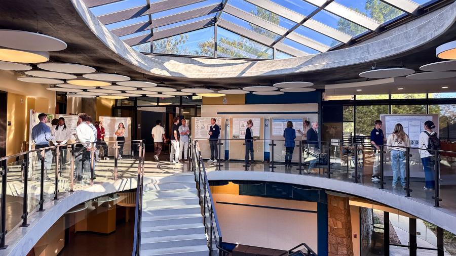 Summer-Research-Celebration-in the Winter Hall Atrium