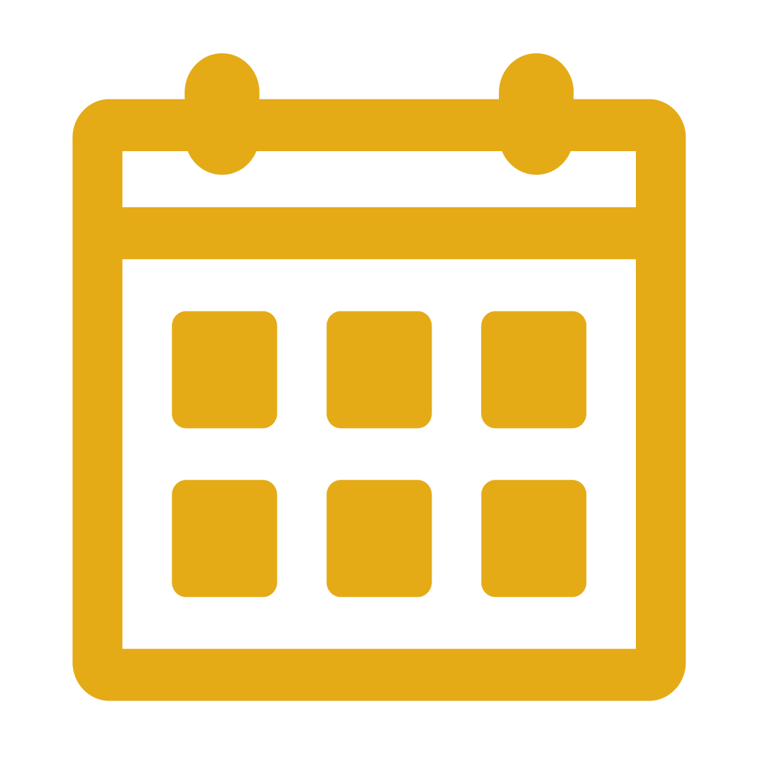 yellow calendar icon trailhead