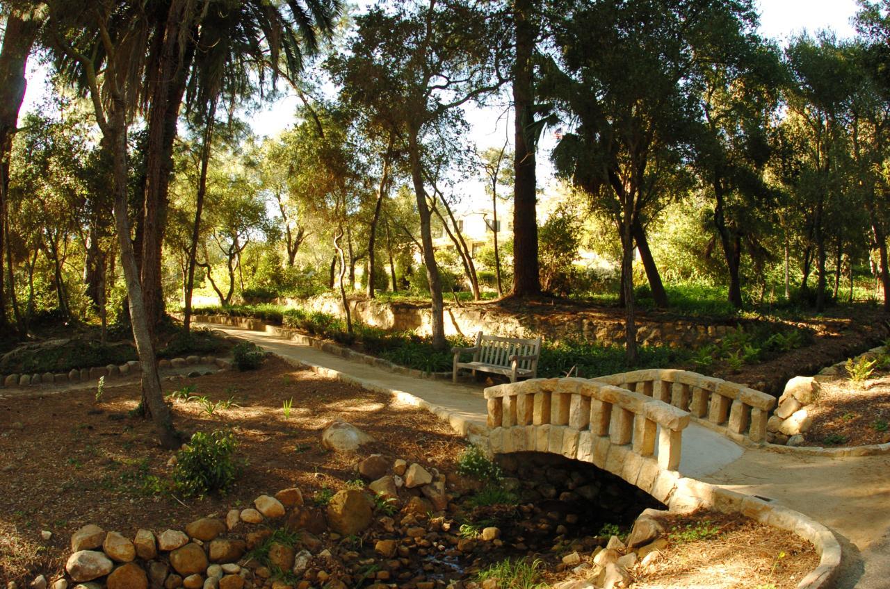 bridge on Westmont Campus