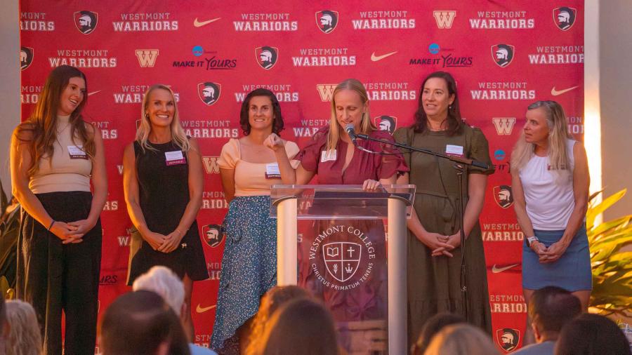 Honorees with Kirsten Moore